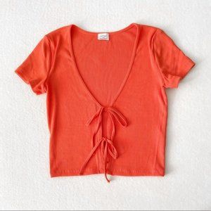 WILFRED Tie Front T-Shirt